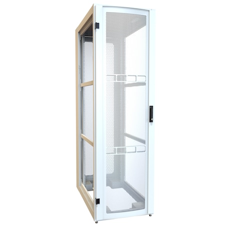 Hammond 42U 24W 42D WHT DATA CABINET H12442U42WH